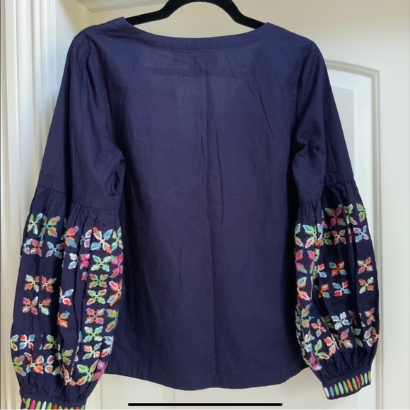 Maeve Sonja Embroidered Blouse - Picture 2 of 6